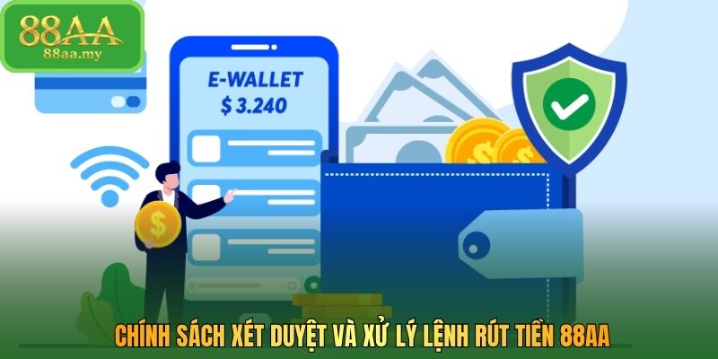 Chính sách xét duyệt và xử lý lệnh rút tiền 88AA